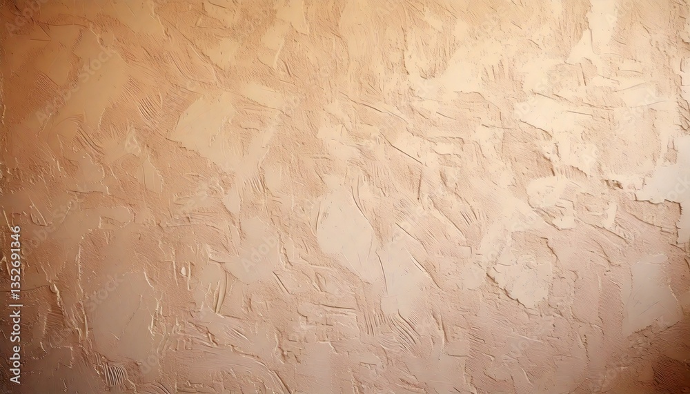 Fototapeta premium softly blurred image of a smooth plaster wall in warm ivory tones, creating a neutral and elegant backdrop perfect for minimalistic designs and modern interiors