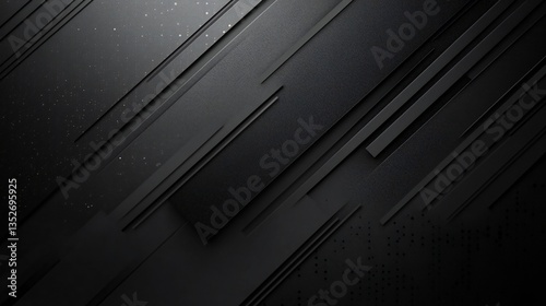 Wallpaper Mural Abstract Dark Grey Geometric Background with Diagonal Lines and Subtle Texture Torontodigital.ca