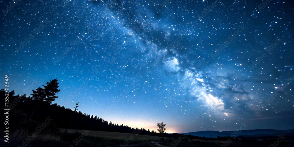 Night sky with stars and galaxy in outer space, universe Landscape background HD Night sky with stars and galaxy in outer space, universe Landscape background HD