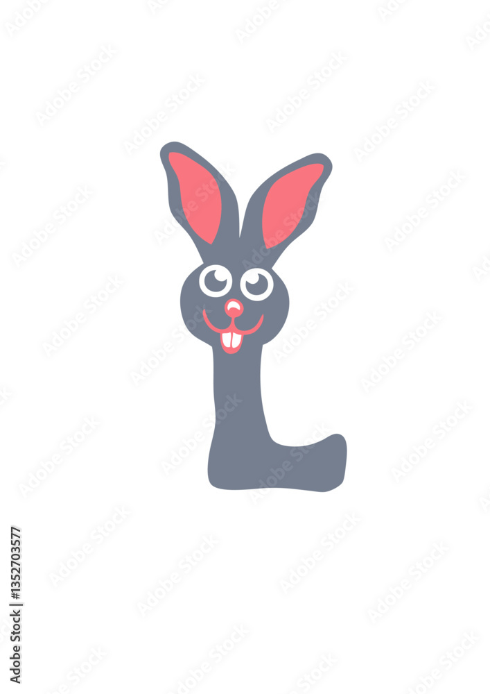 lapin lettre l animaux