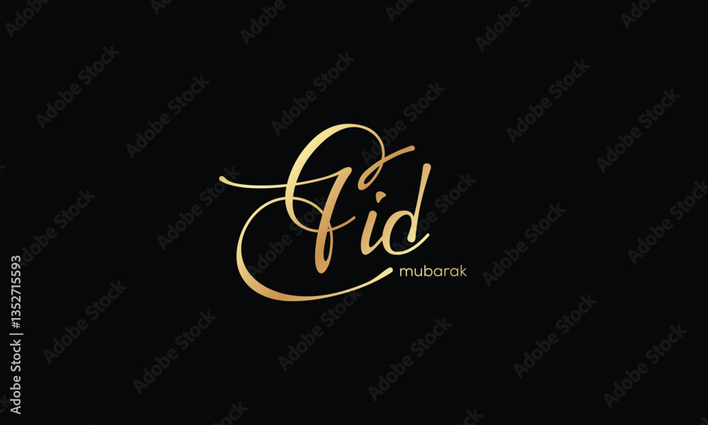 eid mubarak ,calligraphic design vector eid mubarak ,calligraphic design vector