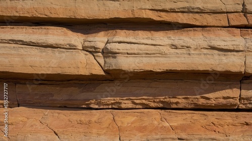 Sandstone texture, multilayered sandstone, sediment layers, sandstone