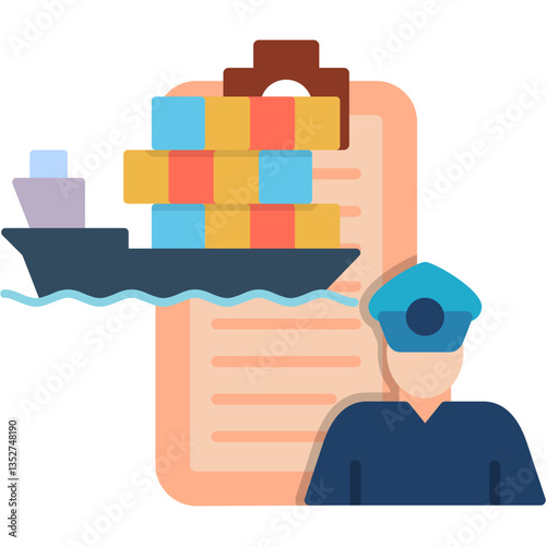 Shipping Manifest Icon