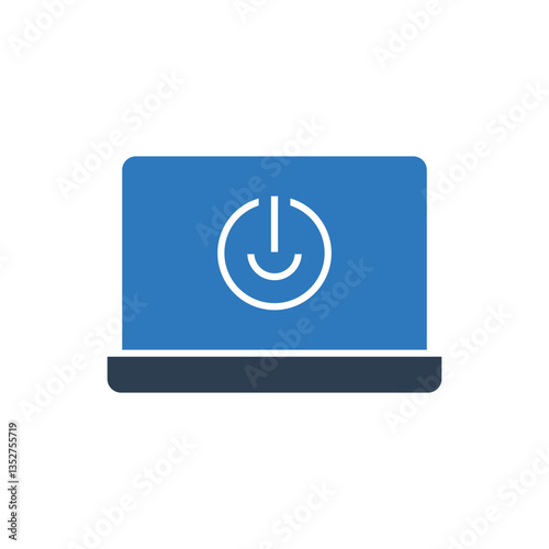 Lap Top Off Icon