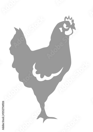 poule dessin poulet