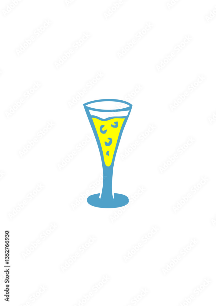 verre apero alcool flute champagne