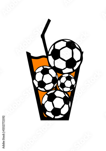 verre drink football soccer glass boisson