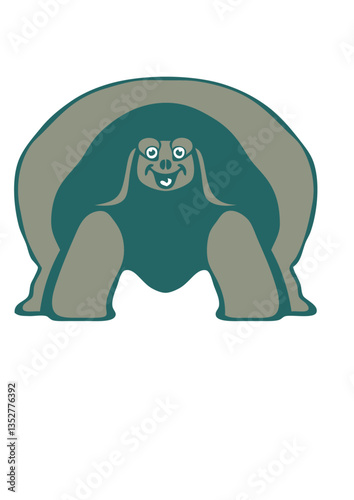 tortue dessin animaux rigolo