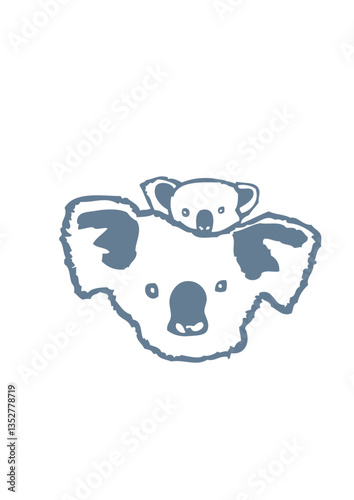 Photography koala dessin