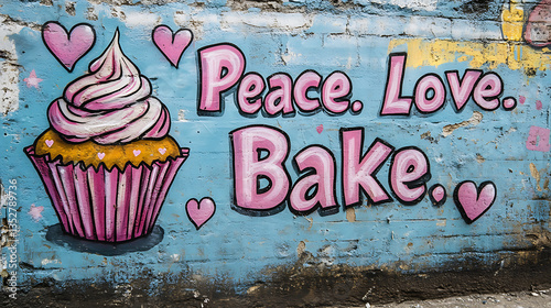 funny graffiti on the wall