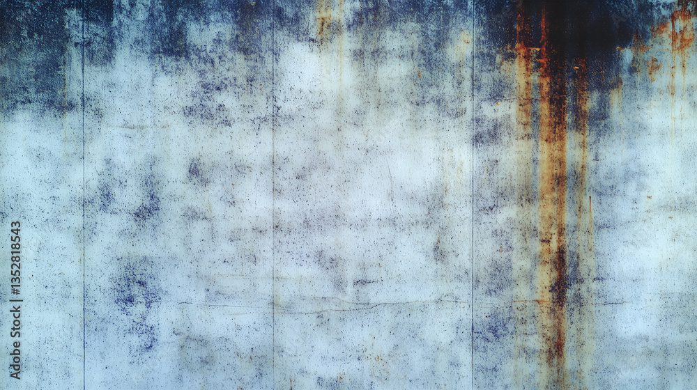 Fototapeta Grunge background with textured surface featuring rust and faded colors