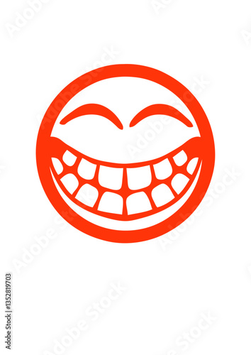 smiley grand sourire