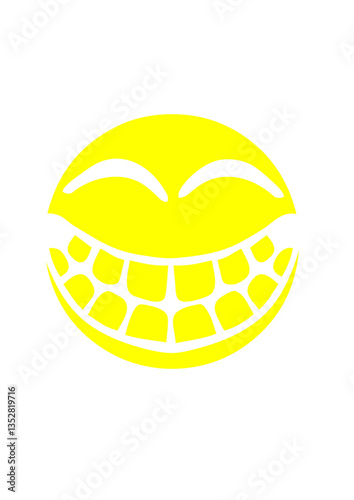 smiley grand sourire