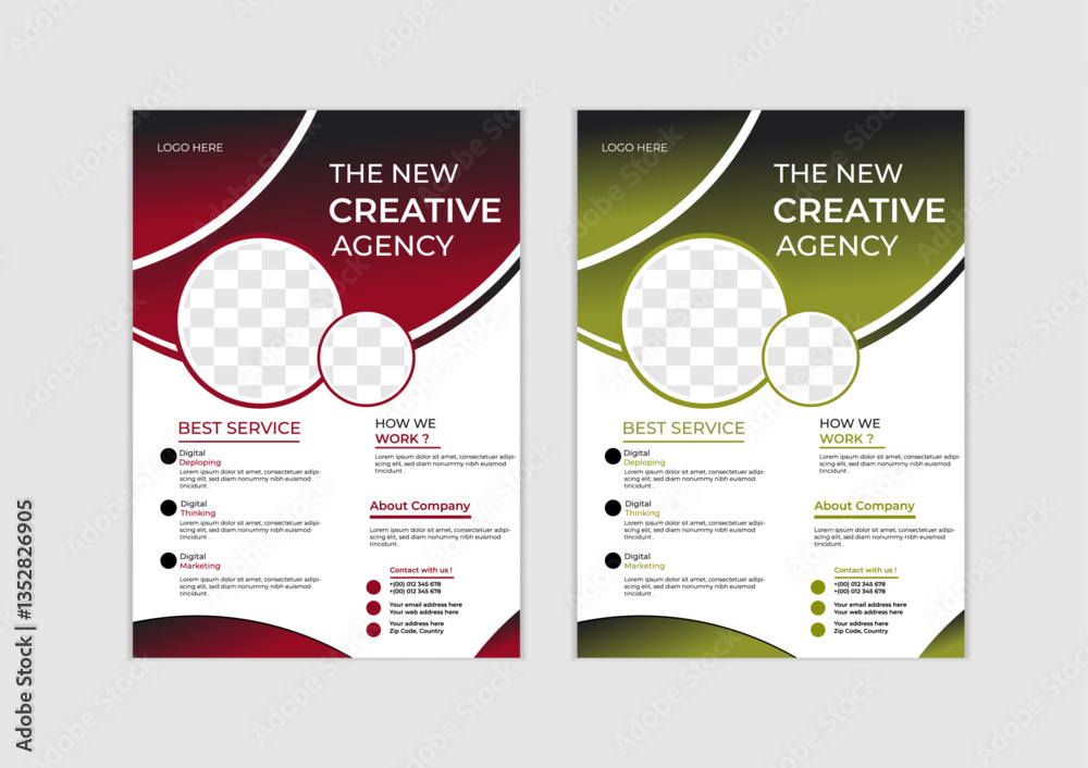 Professional Corporate Flyer Template,Modern Corporate Flyer,Business Marketing Flyer,Minimalist Corporate Flyer, Corporate Event Flyer, Corporate Branding Flyer,Elegant & Modern Layout
