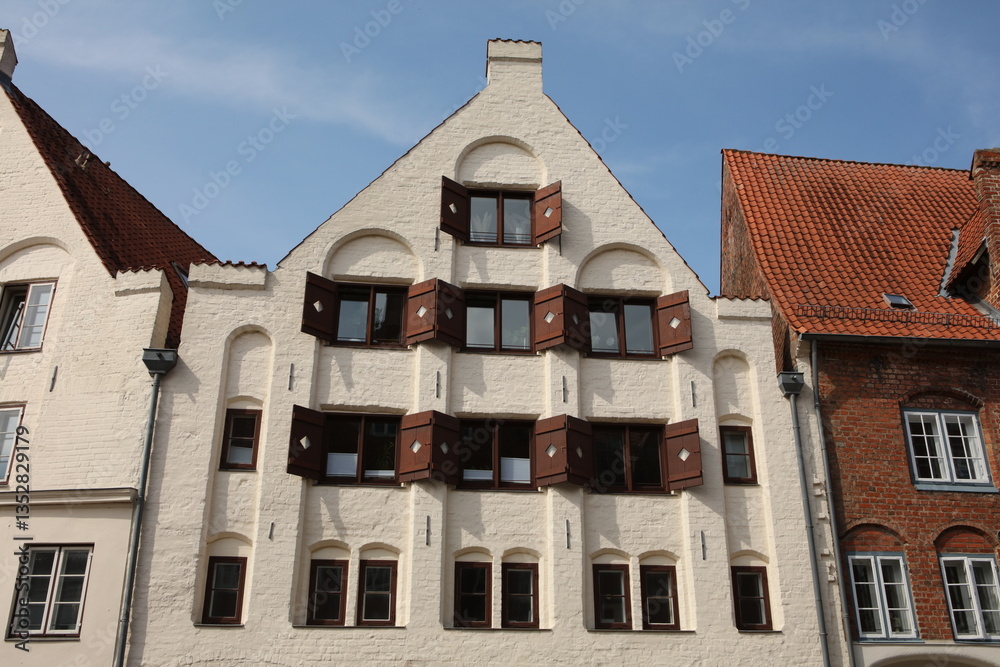 Old buildings in an old town in Germany