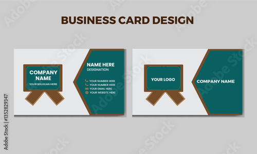 Business card design , Eye catching, own business card, Clean Business Card Template