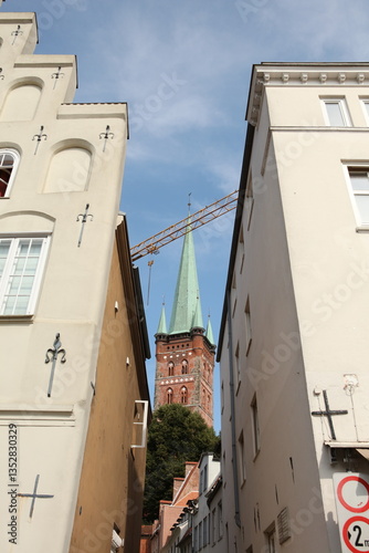 Old buildings in an old town in Germany