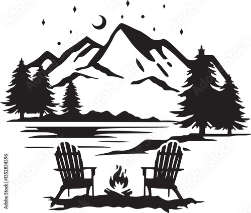 Silhouette art vector