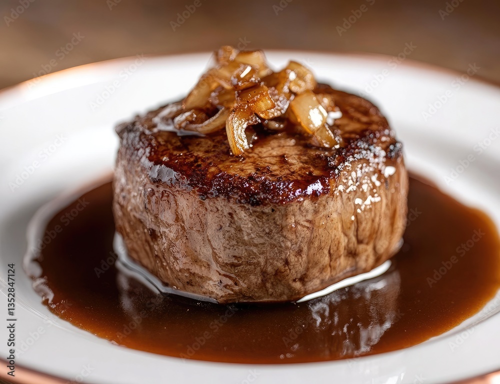 Seared Steak with Caramelized Onions Seared Steak with Caramelized Onions
