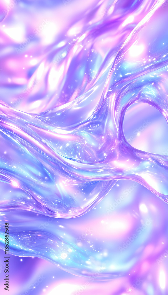 Fototapeta premium Abstract Liquid Colors Flowing