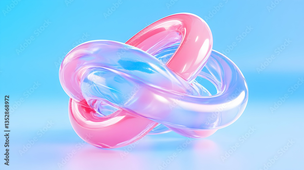 Abstract Forms, Pastel Hues, Studio Setting Abstract Forms, Pastel Hues, Studio Setting