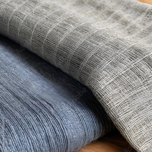sustainable fashion materials. Handwoven Linen from Local Flax Garments made from linen spun and woven locally for a sustainable, regional touch