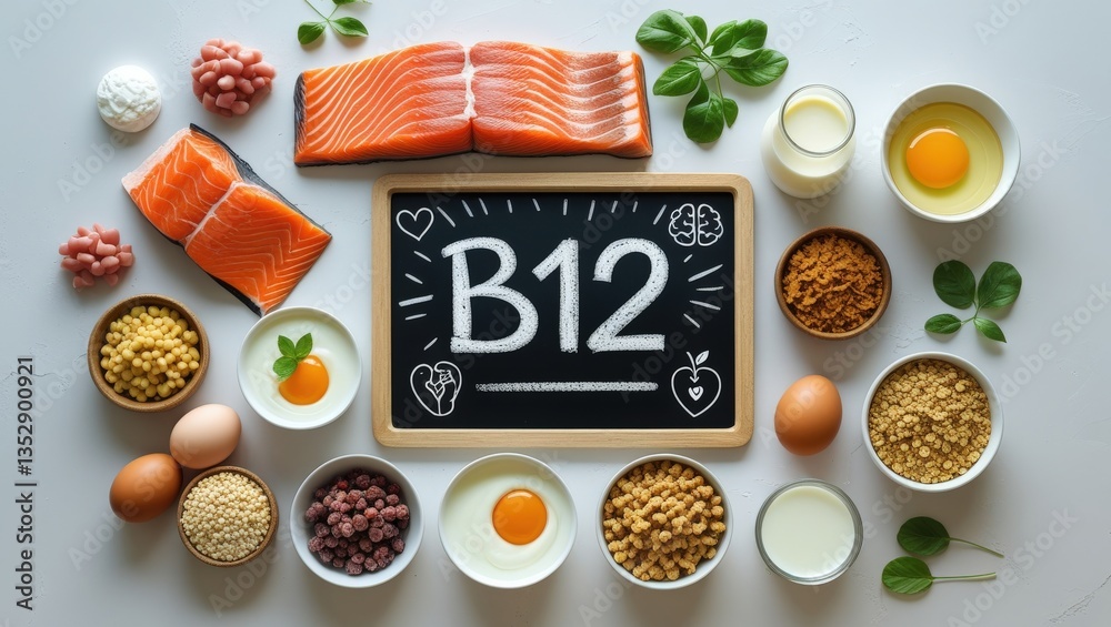 Best Natural Sources of Vitamin B12: A Nutrient-Packed Flat-Lay Best Natural Sources of Vitamin B12: A Nutrient-Packed Flat-Lay