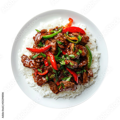 Beef and Pepper Stir Fry Ov...