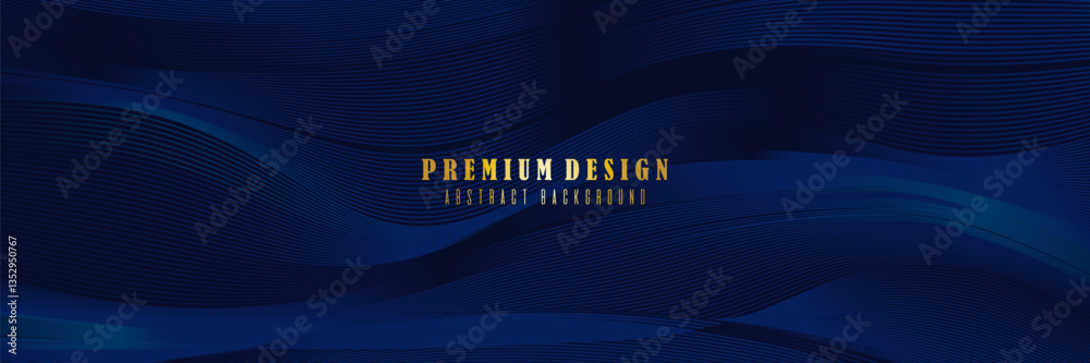 custom made wallpaper toronto digitalPremium background design with diagonal dark blue line pattern. Vector template for digital luxury banner, invitation, voucher, certificate. Vector Illustration