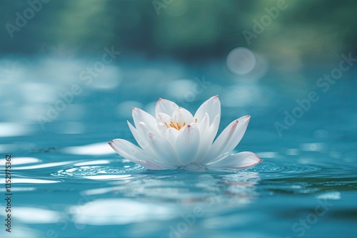 Calming Light Blue Water Background Soft Blur of Natural Aquatic Beauty for Visual Projects