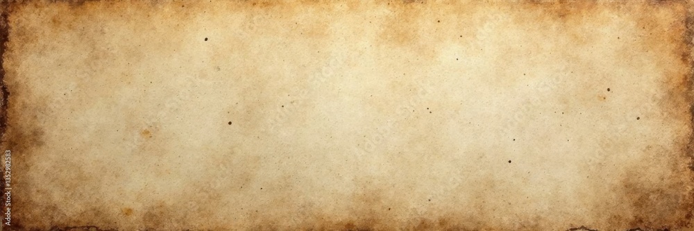 Fototapeta premium Blank aged newspaper texture with grunge effects, design elements, newspaper, worn