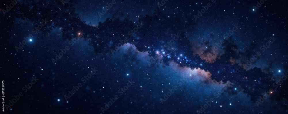 Dark cosmic background with twinkling stars against a velvety black sky, universe, celestial Dark cosmic background with twinkling stars against a velvety black sky, universe, celestial