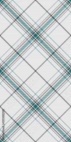 Tidy pattern background plaid, cultural textile fabric tartan. Loft seamless vector texture check in sterling silver and white colors.