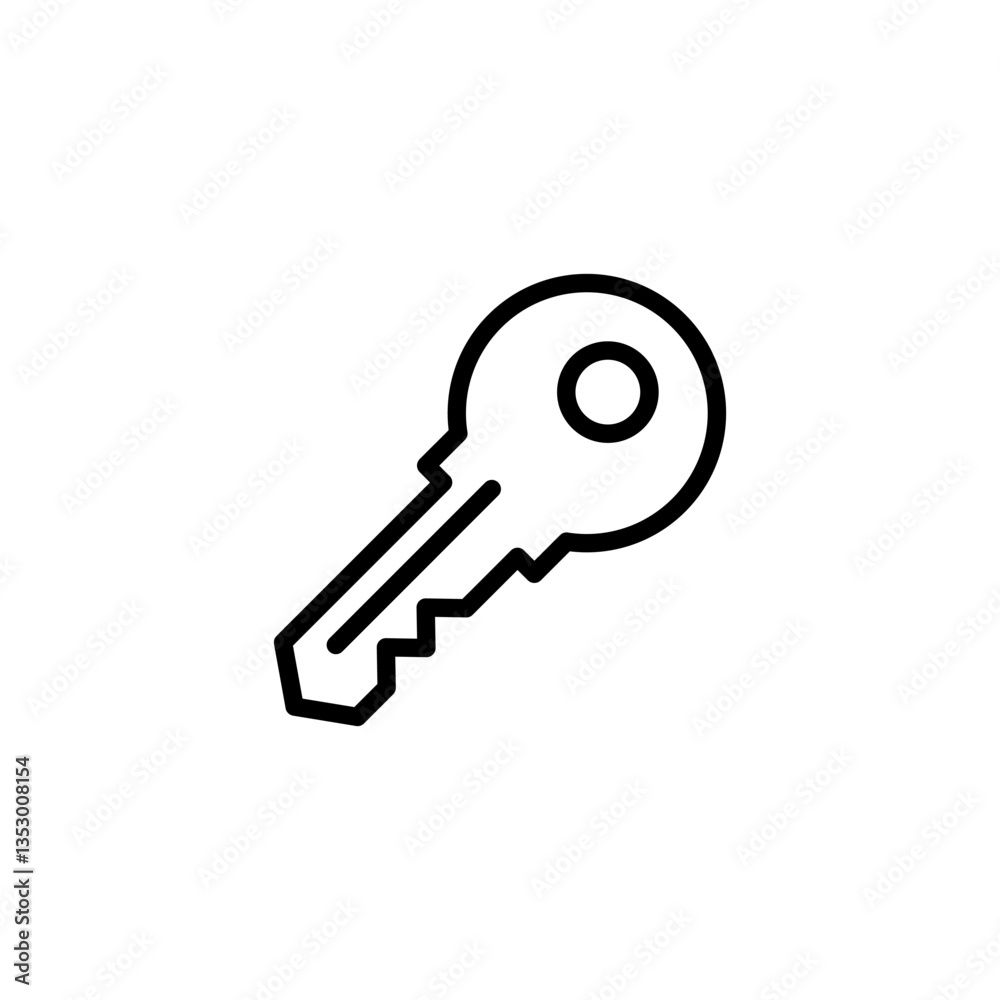Key icon logo design. Key sign and symbol. Key icon logo design. Key sign and symbol.
