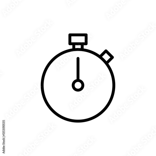 Free Download Stopwatch icon logo design. Timer sign and symbol. Countdown icon. Period of time - GFXLoad