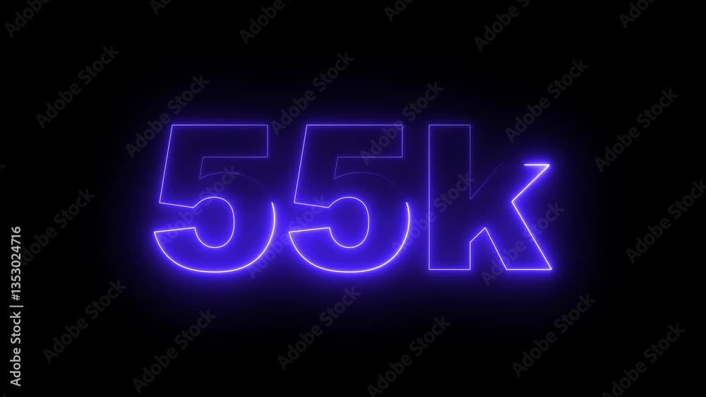 custom made wallpaper toronto digital55k subscribers celebration animation. celebration 55K followers for page like, comment share, Thank You, social sites post. advertisements, discounts and promotions.