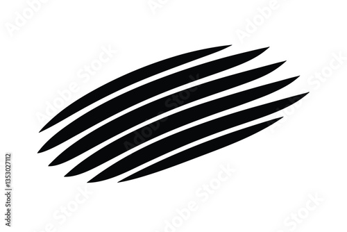 fa grip lines parallel thick lines brushstrokes 