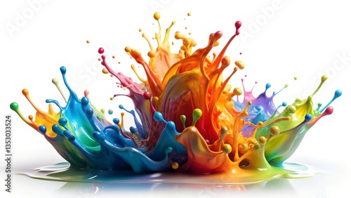 colorful easter eggs