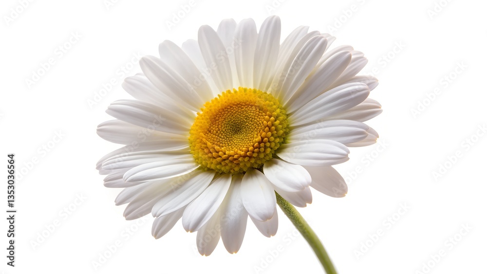 Fototapeta premium daisy isolated on white background