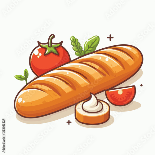baguette, food, bread, bakery, breakfast, french, bun, meal, fresh, pastry, loaf, wheat, healthy, crust, tasty, nutrition, brown, isolated, flour, bake, organic, background, traditional, delicious, ce
