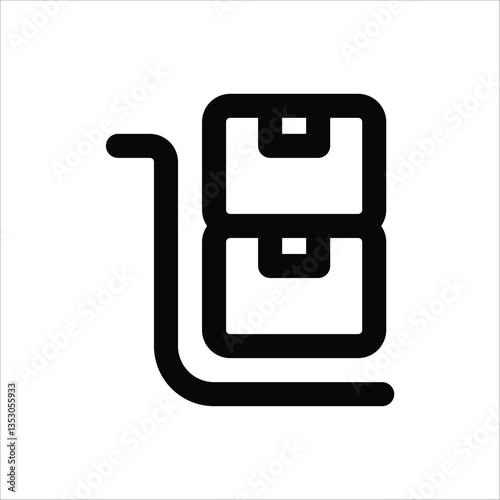 An icon illustrating bulk orders, suitable for wholesalers and large-quantity purchases.