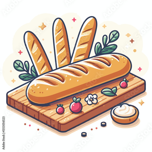 baguette, food, bread, bakery, breakfast, french, bun, meal, fresh, pastry, loaf, wheat, healthy, crust, tasty, nutrition, brown, isolated, flour, bake, organic, background, traditional, delicious, ce