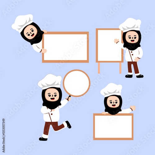 Illustration Kids Cute Wear Costume Profession