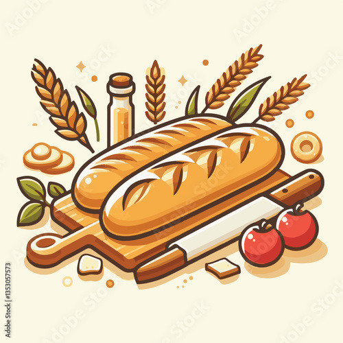 baguette, food, bread, bakery, breakfast, french, bun, meal, fresh, pastry, loaf, wheat, healthy, crust, tasty, nutrition, brown, isolated, flour, bake, organic, background, traditional, delicious, ce