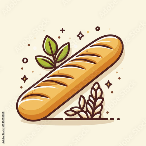 baguette, food, bread, bakery, breakfast, french, bun, meal, fresh, pastry, loaf, wheat, healthy, crust, tasty, nutrition, brown, isolated, flour, bake, organic, background, traditional, delicious, ce