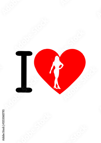 I  love coeur fitness bodybuilding femme 