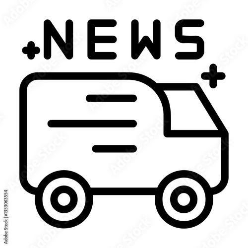 news Line Icon