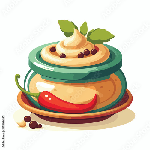 food, eggplant, cuisine, arabic, traditional, appetizer, vegetarian, dip, hummus, babaganoush, turkish, lebanese, vegetable, mediterranean, ganoush, parsley, healthy, snack, arabian, greek, baba, back