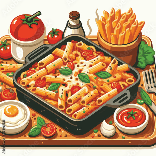 italian, food, sauce, pasta, cheese, dish, cuisine, ziti, tomato, plate, baked, meal, casserole, lunch, homemade, mozzarella, restaurant, basil, marinara, kitchen, dinner, parmesan, cooked, culture, t