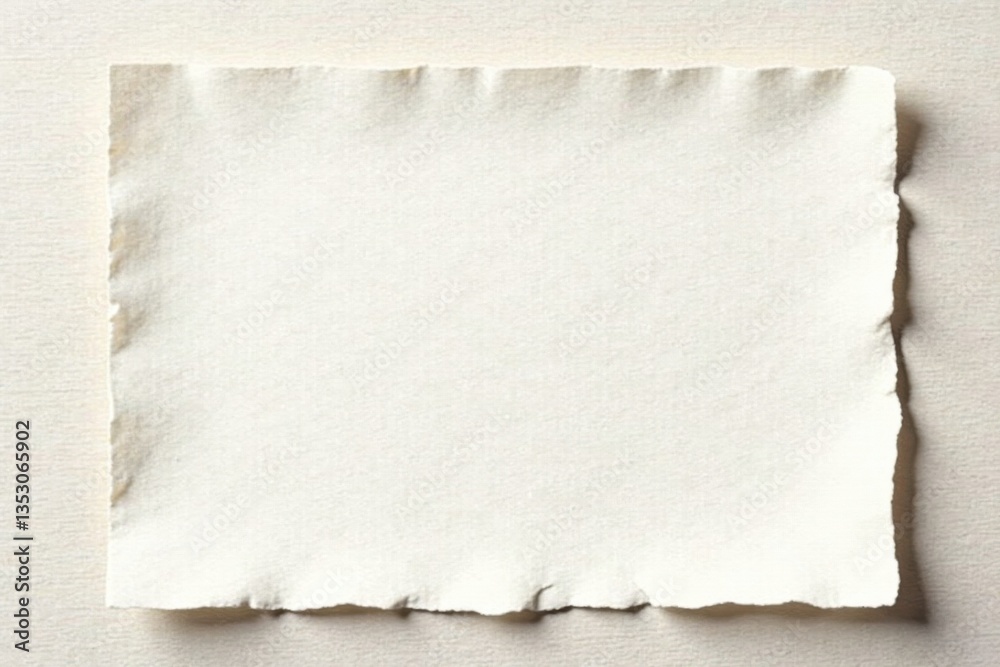 Obraz premium Creamy white paper texture with subtle wood grain details, , background
